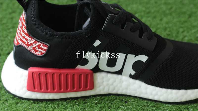 Real Boost Adidas NMD R1 PK Supreme Black